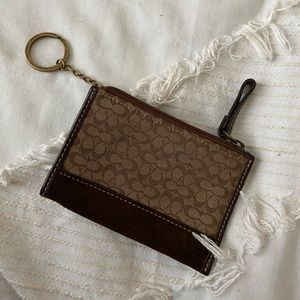 Coach Logo Coin Purse / Card Holder / Wallet